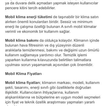 Beko Portatif Klima Isıtmıyor