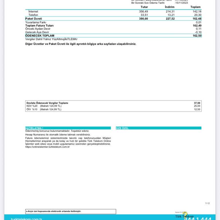 Türk Telekom İnternet Paket Ücret Yüksekliği Hakkında
