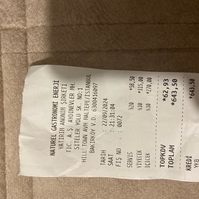 Happy Moons Servis Ücreti