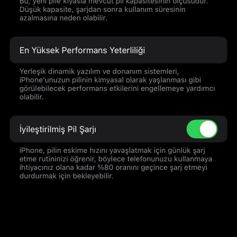 iPhone İOS 18 Kasma Ve Pili Sağlığı Sorunu