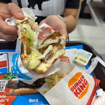 Burger King Burger. Gelen. Ürünler. Soğuk