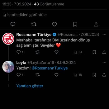 Rossmann Müşteri Memnuniyeti 0