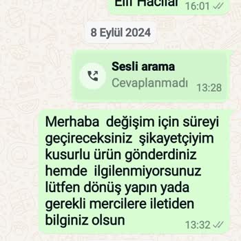 Perdelerce Tekstil Yanlış Ürün Gönderimi Ve İade Sorunu