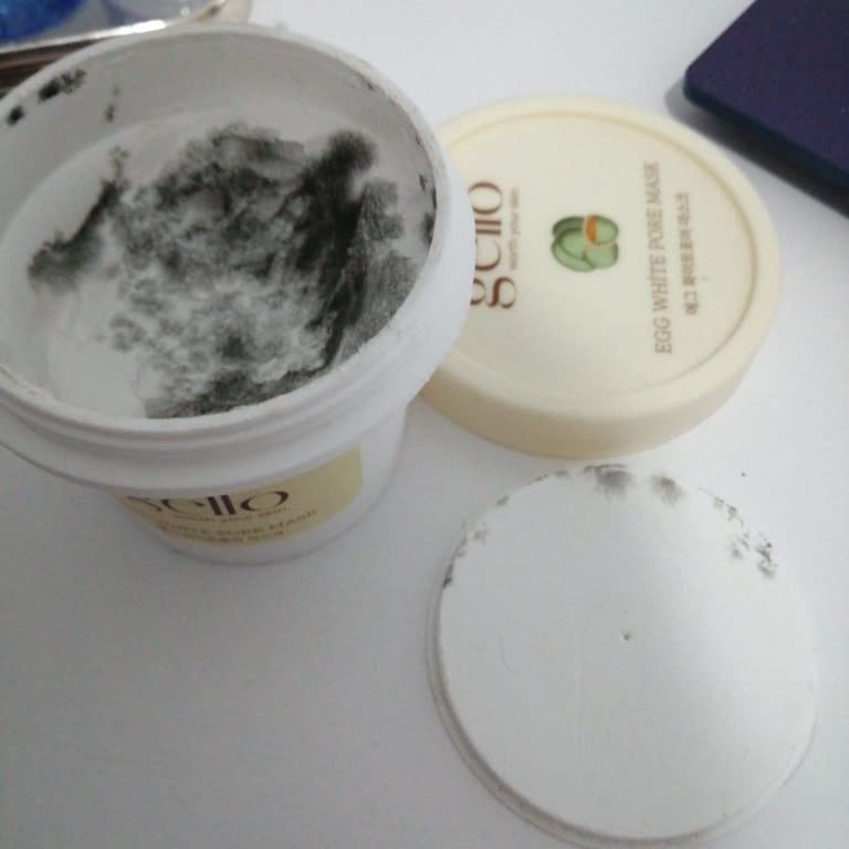 Gello Cosmetics Yumurta Akı Maskesi Küflendi