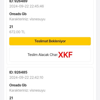 Kopazar Gold Bar Satışında Yaşanan Sorun Ve Sipariş İptali