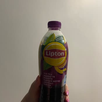 Aldığım Lipton İce Tea Açılmış Çıktı