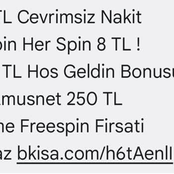 Vodafone Spam Mesajlar