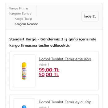 Rossmann Eksik Ürün Gönderiyor