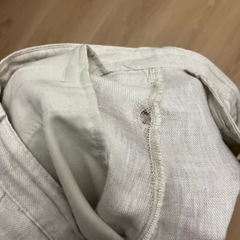 Zara Keten Pantolon Deformesi