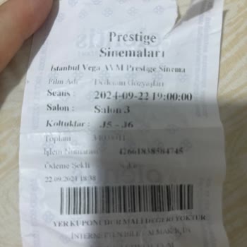 Prestige Sineması Sinemada Yaşadığım Rahatsız Edici Deneyim