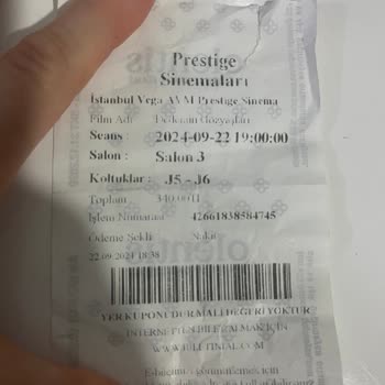 Prestige Sineması Sinemada Yaşadığım Rahatsız Edici Deneyim