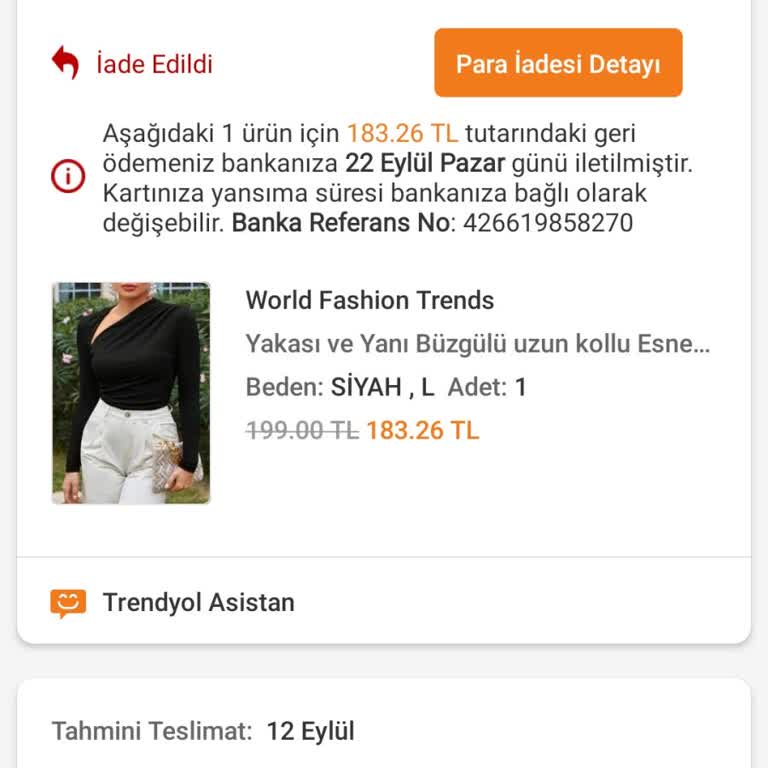 Trendyol Tarafından Keyfe Keder İptal Edilen Sipariş