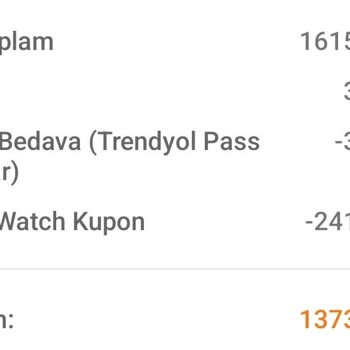 Trendyol Sipariş İptali Ve Ücret İadesi