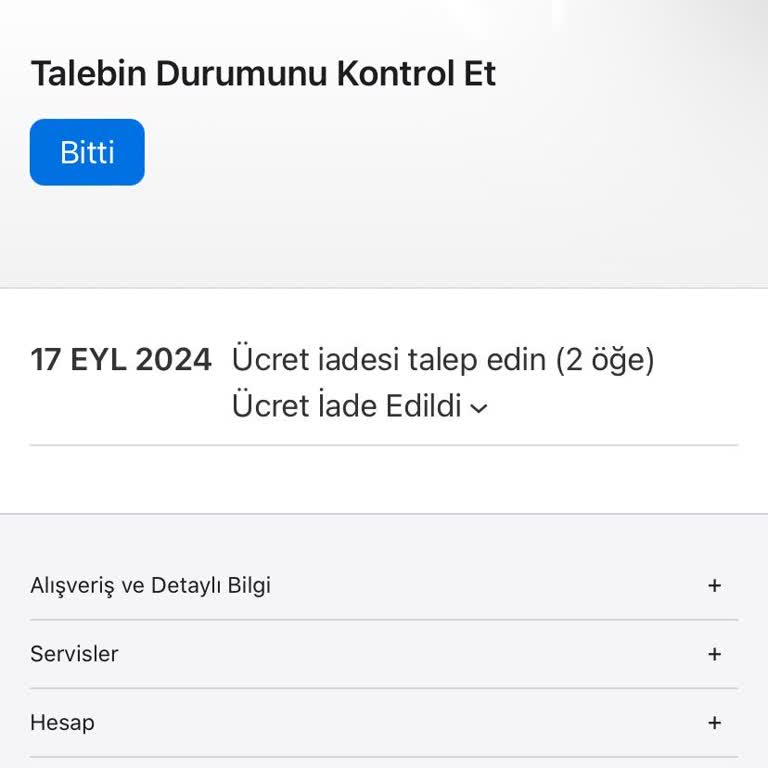 Apple'ın Gelemeyen Para İadesi