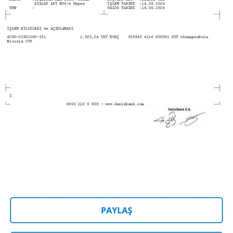 App Nebula Astroloji İzinsiz Para Çekimi