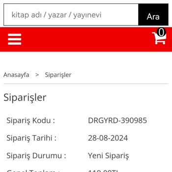 Dergi Yurdu (dergiyurdu.com) Teslim Edilmeyen Ürün Ve İletişim Sorunları