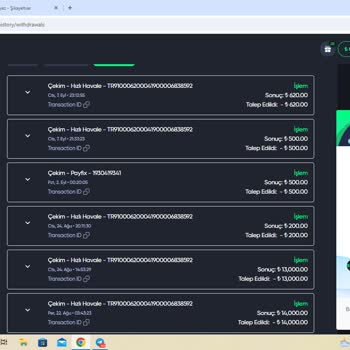 Baywin Haftalık Kayıp Bonusu Eklemiyor.