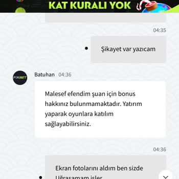 Fixbet Yıllardır Yatırım Yapıyorum, Kazanç Yok