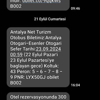 Antalya Net Seyahat Otobüs Yolculuğunda Yaşanan Gecikme Ve Mağduriyet