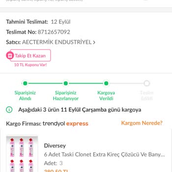 Trendyol Kargo Ve Sipariş Sorunlarıyla İlgili Yaşanan Mağduriyet