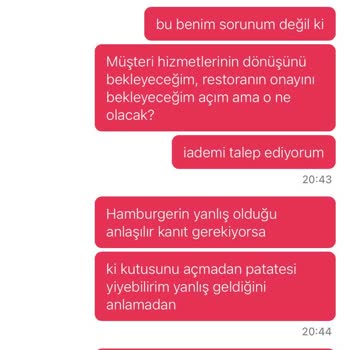 Yemeksepeti Yanlış Ve Geç Gelen Sipariş Mağduriyeti