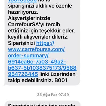 Carrefour SA Online Market, Elinde Olmayan Ürünleri Satıyor!