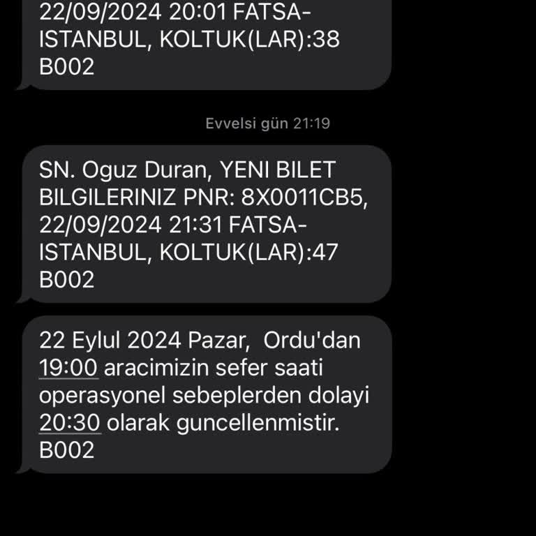 Genç Turizm Genç Bus Fatsa