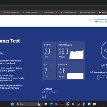 TÜRKSAT Kablo Net Günde Onlarca Defa Kopma Sorunu Hizmet Alamıyorum...