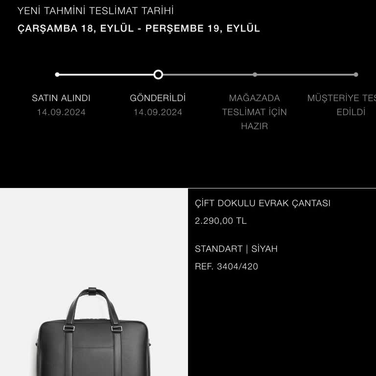 Zara Ürün Ve Kargo Mağduriyeti