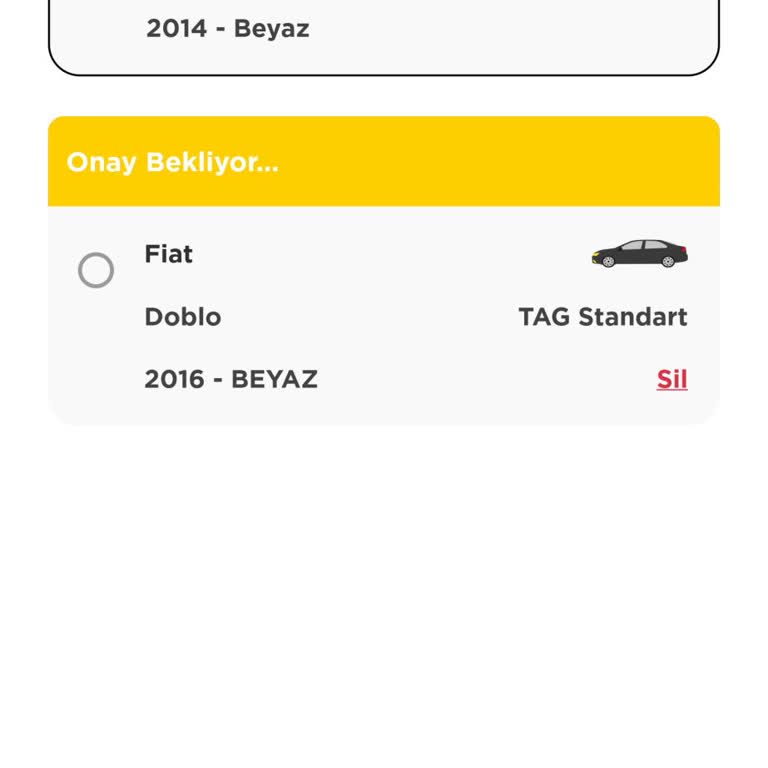 Martı 2. Aracı Ekleyemiyorum