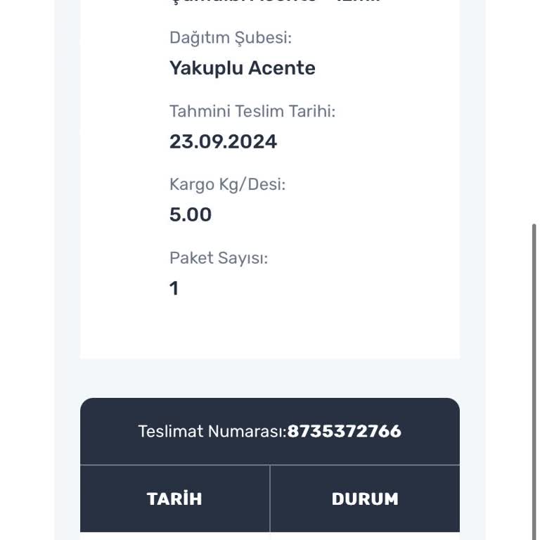 Sürat Kargo Çamdibi Acente - İzmir