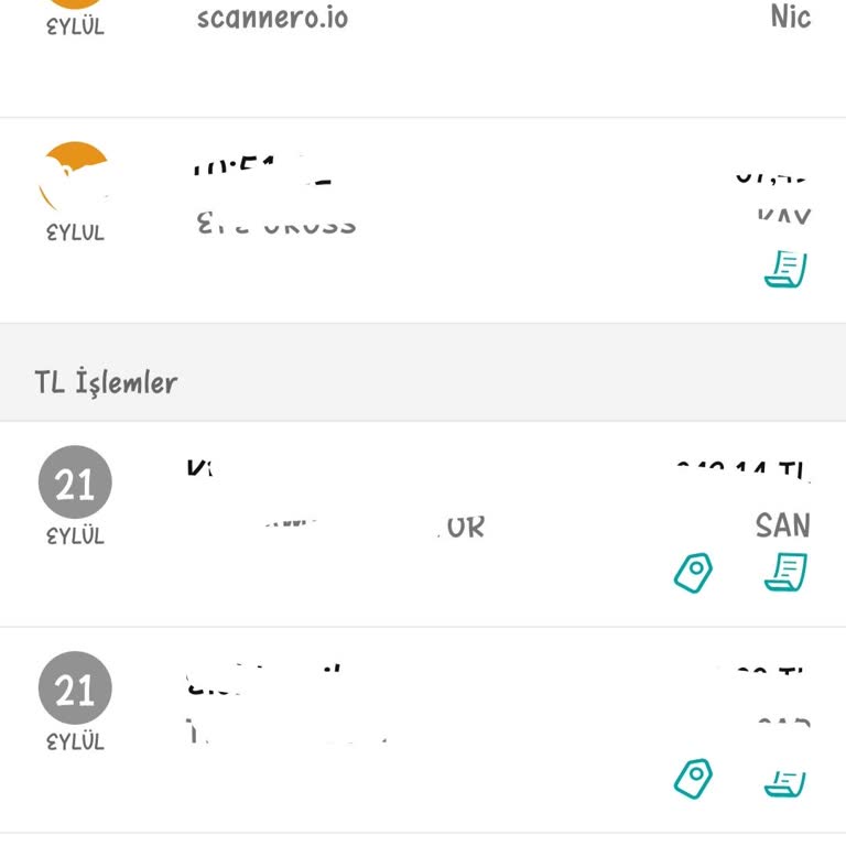 Scannero Paramı Geri İstiyorum