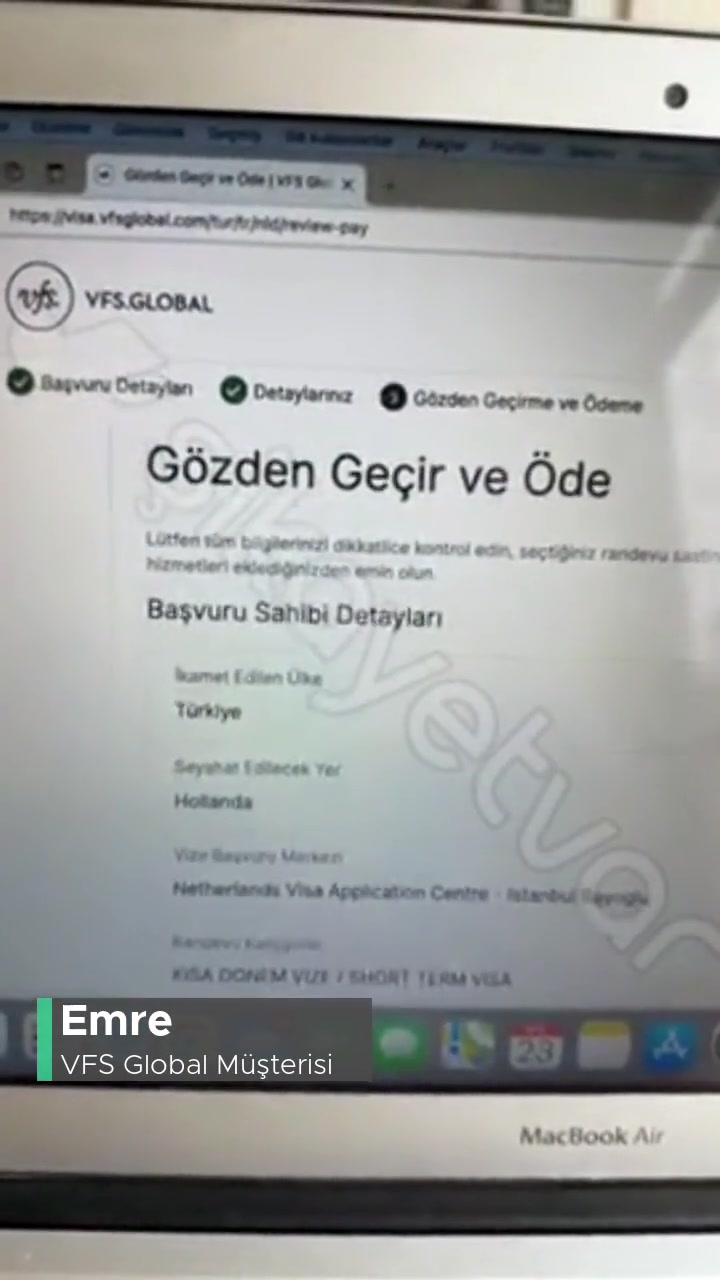 VFS Global Hollanda Online Randevu Problemi! videonun kapak resmi