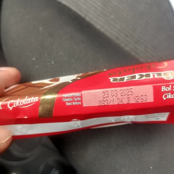 Ülker Sütlü Çikolata Beyazlaşması