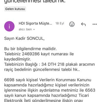 Hdi Sigorta Kaza Dosyası Mağduriyeti