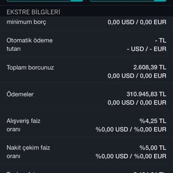 Garanti Bankası Kredi Kartı Fazla Faiz Ücreti Aldı