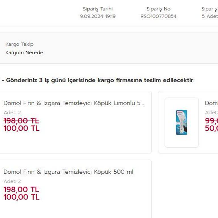 Rossmann Eksik Ürün Hatasını Gidermiyor