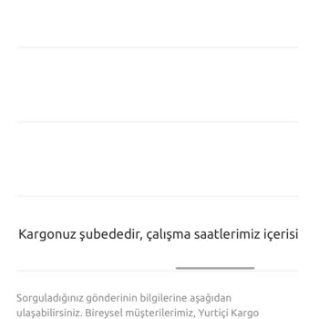 Yurtiçi Kargo Mut Şubesi Teslimat Yapmıyor