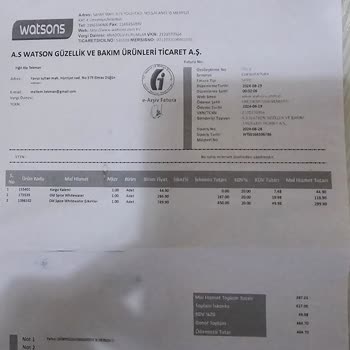 Watsons Müşteri İle Hiç İlgilenmedi