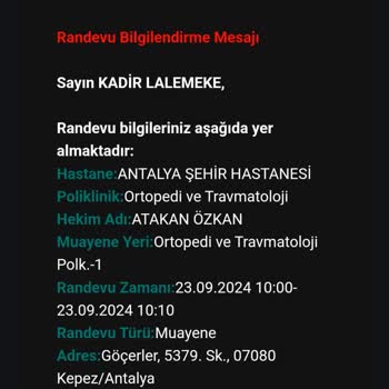 GSS Borcu, Antalya Şehir Hastanesi Bakmıyor Kayıt Yapmıyor!