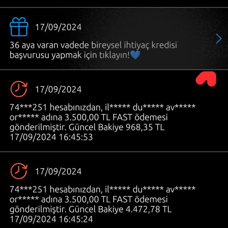 Yapı Kredi Bankası Para Transferi Sistemsel Hata