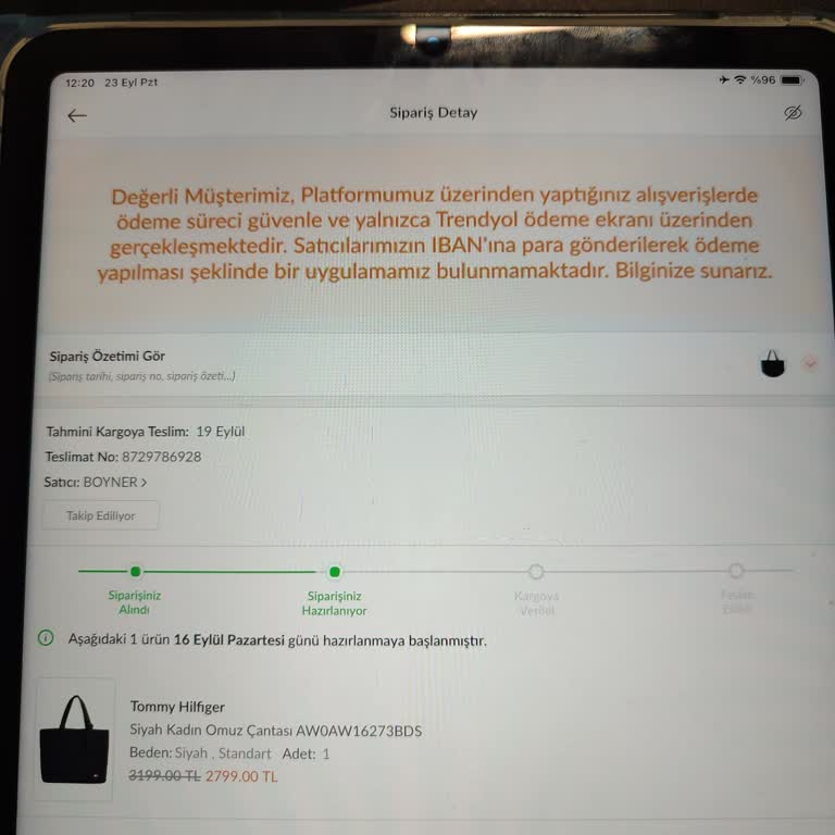 Boyner Bir Türlü Verilmeyen Kargo