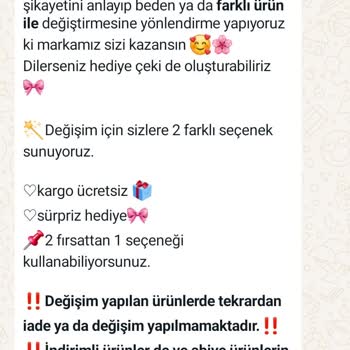 CEO Ceylan Otantik Yanlış Beden Ve Yetersiz Çözüm