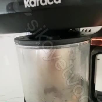 Karaca Çaysever Robotea Üst Kısmı Su Dışarı Veriyor
