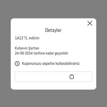 Madame Coco Kullanılamayan Kupon Yapmışlar