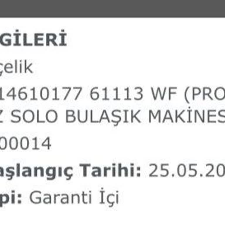 Arçelik Bulaşık Makinesi Sorunu: Sürekli Arıza ve Değişim Talebi