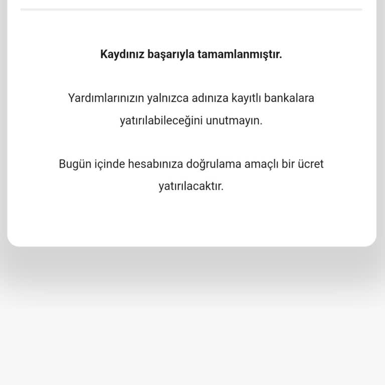 Gönüller Burs Vakfı Reddetme Talebi