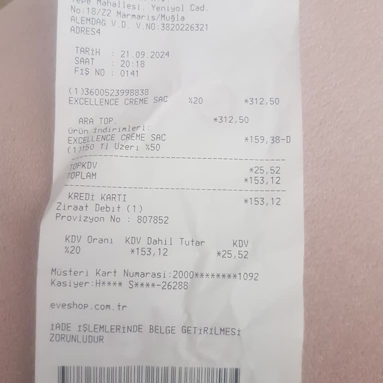 Eve Marmaris Eve Mağazasında Müşteri Hizmetleri Sorunu