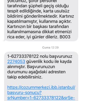 BELBİM (İstanbulkart) Anne Kartım Bilinçsiz Şoförleriniz Yüzünden Kapatıldı.