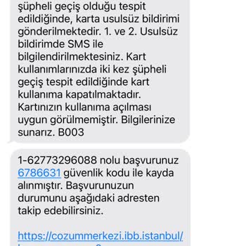 BELBİM (İstanbulkart) Anne Kartım Bilinçsiz Şoförleriniz Yüzünden Kapatıldı.
